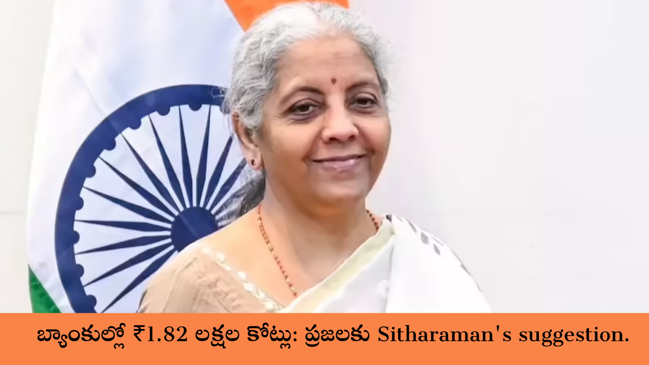 Sitharaman's suggestion.